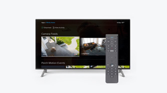 tv lockup w remote